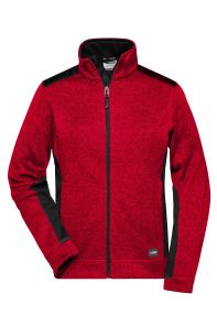 Ladies' Knitted Workwear Fleece Jacket - STRONG -