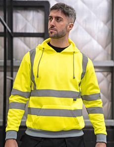 Hi-Vis Workwear Hoody Cork