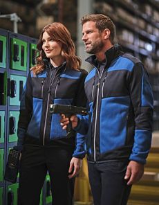 E-volve Unisex Knit Effect Stretch Midlayer Jacket