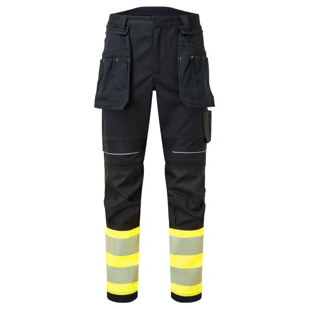PW3 FR Warnschutz Bundhose mit Holstertaschen Klasse 1